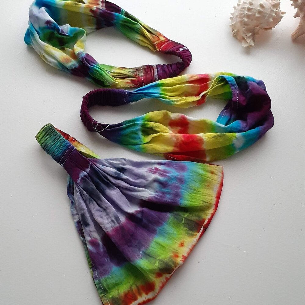Traditional | textile designer | hand tie dyed headband